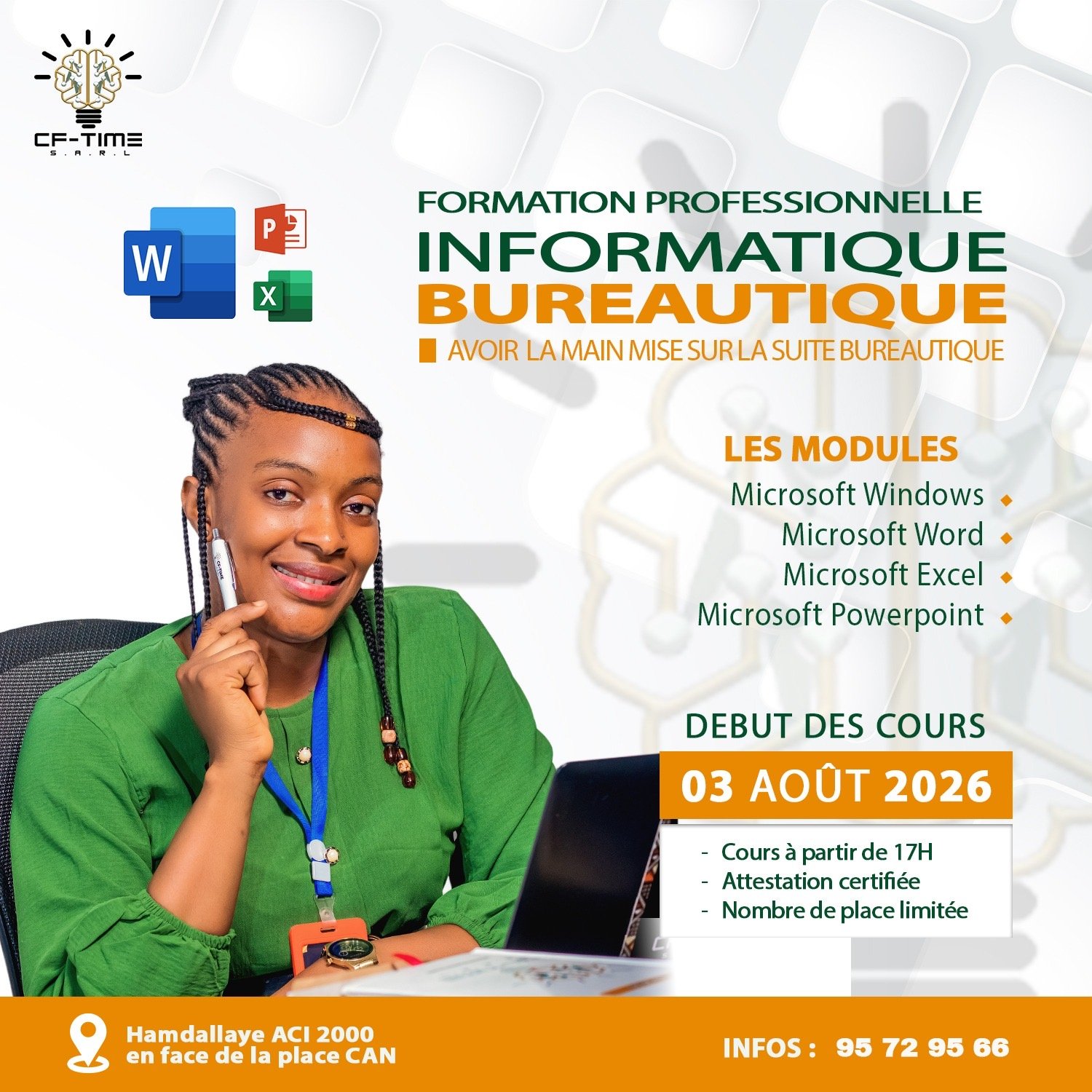 Formation sur pack office