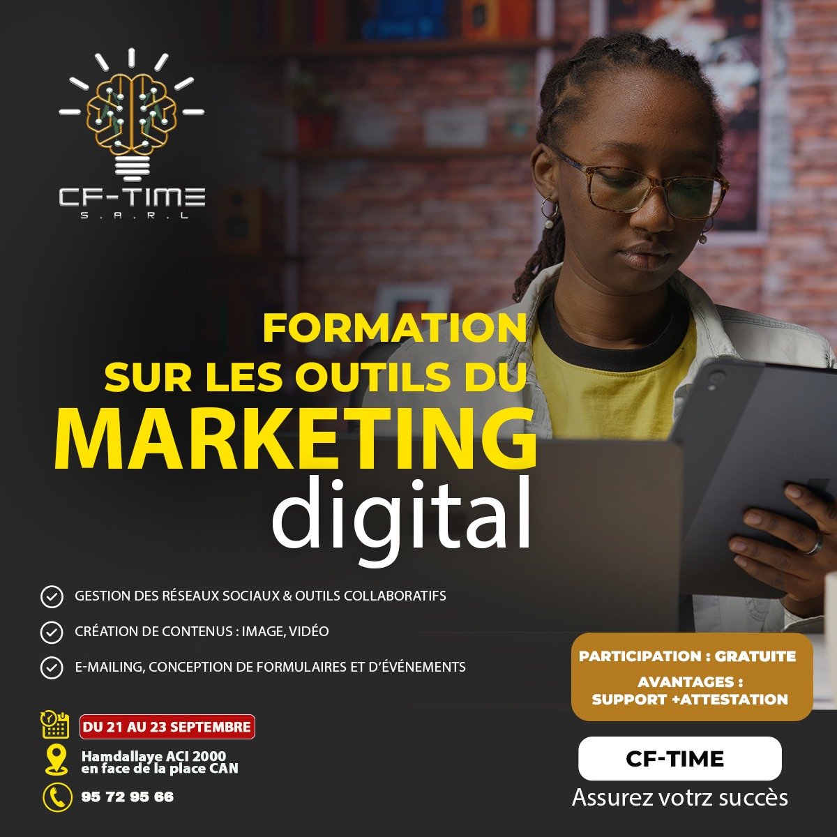 Formation pratique en Marketing Digital : maîtrisez les outils qui font la différence